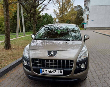 Серый Пежо 3008, объемом двигателя 1.6 л и пробегом 245 тыс. км за 7700 $, фото 1 на Automoto.ua