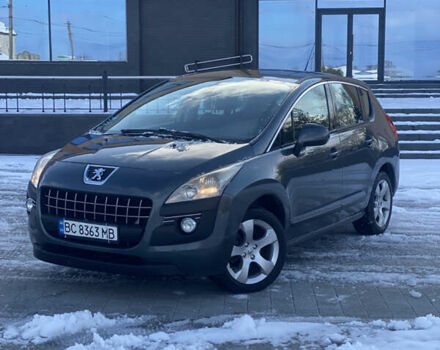 Серый Пежо 3008, объемом двигателя 1.56 л и пробегом 382 тыс. км за 6500 $, фото 1 на Automoto.ua
