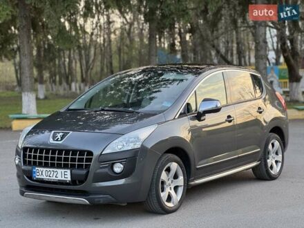 Серый Пежо 3008, объемом двигателя 1.6 л и пробегом 204 тыс. км за 9800 $, фото 1 на Automoto.ua