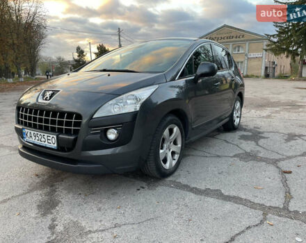 Серый Пежо 3008, объемом двигателя 2 л и пробегом 210 тыс. км за 10500 $, фото 1 на Automoto.ua