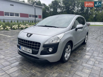 Серый Пежо 3008, объемом двигателя 2 л и пробегом 290 тыс. км за 10500 $, фото 1 на Automoto.ua