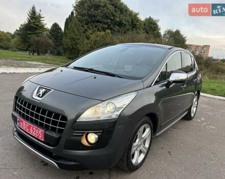 Серый Пежо 3008, объемом двигателя 2 л и пробегом 190 тыс. км за 9790 $, фото 1 на Automoto.ua