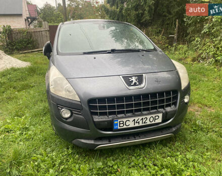 Сірий Пежо 3008, об'ємом двигуна 1.56 л та пробігом 210 тис. км за 7400 $, фото 1 на Automoto.ua
