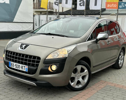 Серый Пежо 3008, объемом двигателя 2 л и пробегом 211 тыс. км за 10650 $, фото 1 на Automoto.ua