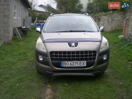 Серый Пежо 3008, объемом двигателя 1.6 л и пробегом 268 тыс. км за 5800 $, фото 1 на Automoto.ua
