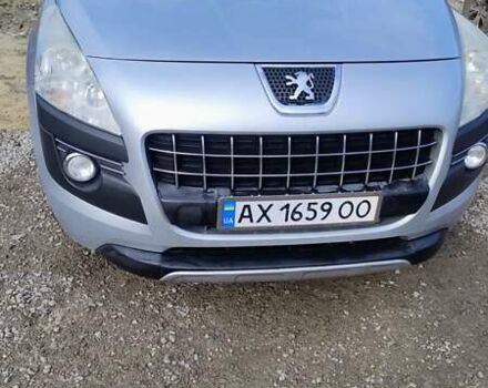 Серый Пежо 3008, объемом двигателя 2 л и пробегом 237 тыс. км за 10000 $, фото 1 на Automoto.ua