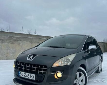 Серый Пежо 3008, объемом двигателя 2 л и пробегом 243 тыс. км за 9600 $, фото 1 на Automoto.ua