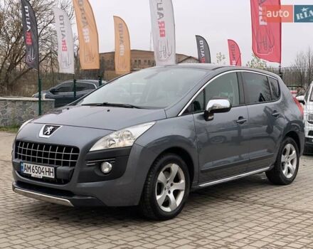 Серый Пежо 3008, объемом двигателя 1.6 л и пробегом 154 тыс. км за 9455 $, фото 1 на Automoto.ua