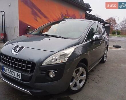 Серый Пежо 3008, объемом двигателя 1.6 л и пробегом 265 тыс. км за 8650 $, фото 1 на Automoto.ua