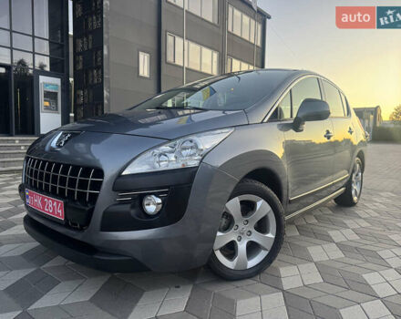 Серый Пежо 3008, объемом двигателя 2 л и пробегом 228 тыс. км за 10700 $, фото 1 на Automoto.ua