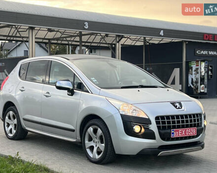 Серый Пежо 3008, объемом двигателя 1.6 л и пробегом 245 тыс. км за 9300 $, фото 1 на Automoto.ua
