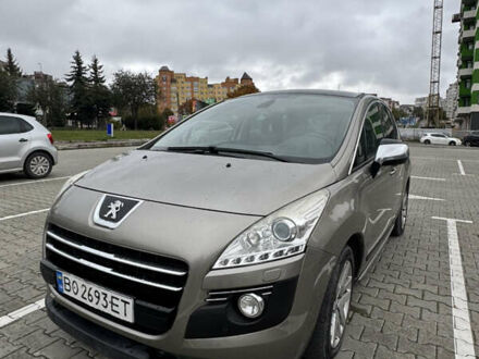 Серый Пежо 3008, объемом двигателя 2 л и пробегом 221 тыс. км за 9000 $, фото 1 на Automoto.ua