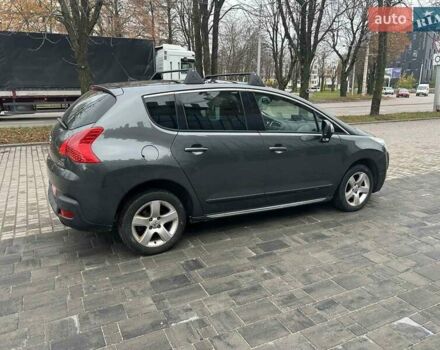 Серый Пежо 3008, объемом двигателя 1.6 л и пробегом 250 тыс. км за 9250 $, фото 1 на Automoto.ua