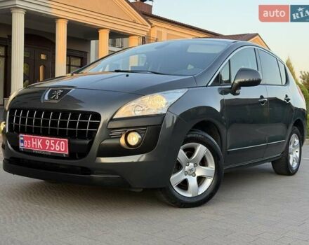 Сірий Пежо 3008, об'ємом двигуна 1.6 л та пробігом 232 тис. км за 8950 $, фото 1 на Automoto.ua