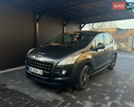 Серый Пежо 3008, объемом двигателя 1.56 л и пробегом 227 тыс. км за 9500 $, фото 1 на Automoto.ua