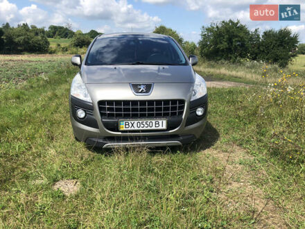 Серый Пежо 3008, объемом двигателя 1.6 л и пробегом 142 тыс. км за 11500 $, фото 1 на Automoto.ua