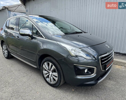 Серый Пежо 3008, объемом двигателя 1.6 л и пробегом 125 тыс. км за 9950 $, фото 1 на Automoto.ua