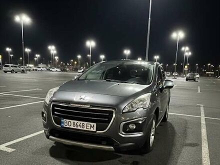 Сірий Пежо 3008, об'ємом двигуна 1.6 л та пробігом 221 тис. км за 10200 $, фото 1 на Automoto.ua