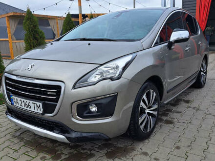 Серый Пежо 3008, объемом двигателя 2 л и пробегом 255 тыс. км за 9500 $, фото 1 на Automoto.ua