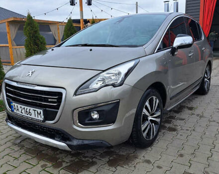 Серый Пежо 3008, объемом двигателя 2 л и пробегом 255 тыс. км за 9500 $, фото 1 на Automoto.ua