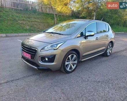 Серый Пежо 3008, объемом двигателя 2 л и пробегом 188 тыс. км за 11950 $, фото 1 на Automoto.ua