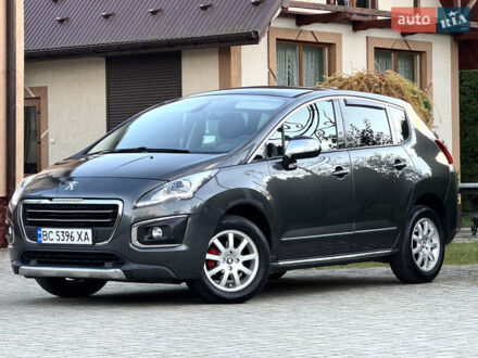 Сірий Пежо 3008, об'ємом двигуна 1.6 л та пробігом 137 тис. км за 10999 $, фото 1 на Automoto.ua