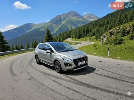 Серый Пежо 3008, объемом двигателя 2 л и пробегом 226 тыс. км за 11000 $, фото 1 на Automoto.ua
