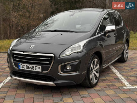 Серый Пежо 3008, объемом двигателя 1.6 л и пробегом 221 тыс. км за 9400 $, фото 1 на Automoto.ua