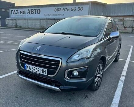 Серый Пежо 3008, объемом двигателя 2 л и пробегом 276 тыс. км за 9900 $, фото 1 на Automoto.ua