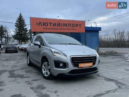 Серый Пежо 3008, объемом двигателя 1.6 л и пробегом 228 тыс. км за 12600 $, фото 1 на Automoto.ua
