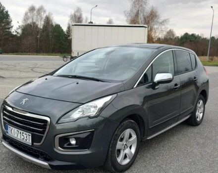 Серый Пежо 3008, объемом двигателя 2 л и пробегом 95 тыс. км за 6800 $, фото 1 на Automoto.ua