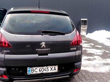 Сірий Пежо 3008, об'ємом двигуна 1.6 л та пробігом 201 тис. км за 12900 $, фото 1 на Automoto.ua