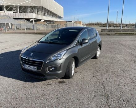 Серый Пежо 3008, объемом двигателя 1.6 л и пробегом 220 тыс. км за 11000 $, фото 1 на Automoto.ua