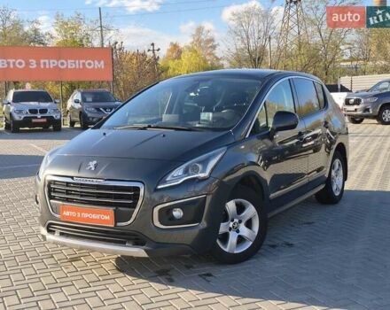 Серый Пежо 3008, объемом двигателя 1.6 л и пробегом 63 тыс. км за 13500 $, фото 1 на Automoto.ua