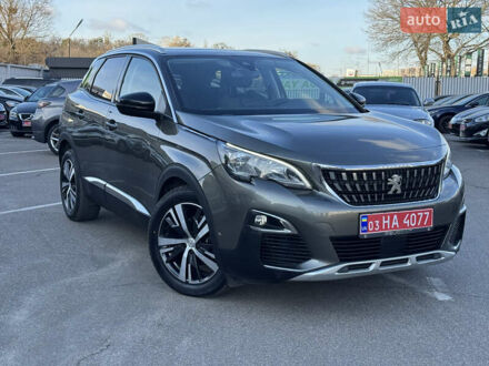 Серый Пежо 3008, объемом двигателя 1.56 л и пробегом 182 тыс. км за 18999 $, фото 1 на Automoto.ua