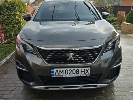 Серый Пежо 3008, объемом двигателя 1.6 л и пробегом 68 тыс. км за 19500 $, фото 1 на Automoto.ua