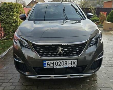 Серый Пежо 3008, объемом двигателя 1.6 л и пробегом 68 тыс. км за 19500 $, фото 1 на Automoto.ua