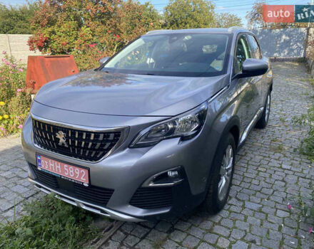 Сірий Пежо 3008, об'ємом двигуна 1.5 л та пробігом 170 тис. км за 18650 $, фото 1 на Automoto.ua