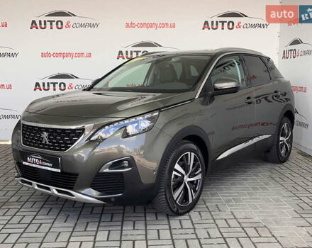 Сірий Пежо 3008, об'ємом двигуна 1.5 л та пробігом 189 тис. км за 20950 $, фото 1 на Automoto.ua