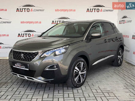 Сірий Пежо 3008, об'ємом двигуна 1.5 л та пробігом 189 тис. км за 20950 $, фото 1 на Automoto.ua