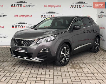 Серый Пежо 3008, объемом двигателя 1.5 л и пробегом 168 тыс. км за 20950 $, фото 1 на Automoto.ua