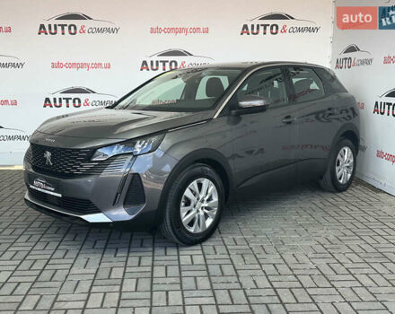 Серый Пежо 3008, объемом двигателя 1.5 л и пробегом 174 тыс. км за 22350 $, фото 1 на Automoto.ua