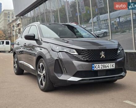 Серый Пежо 3008, объемом двигателя 2 л и пробегом 130 тыс. км за 28500 $, фото 1 на Automoto.ua