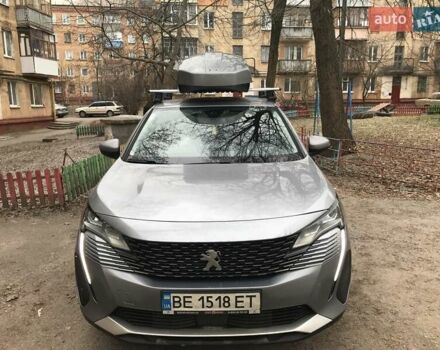 Серый Пежо 3008, объемом двигателя 2 л и пробегом 65 тыс. км за 27000 $, фото 1 на Automoto.ua
