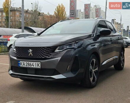 Серый Пежо 3008, объемом двигателя 2 л и пробегом 130 тыс. км за 27900 $, фото 1 на Automoto.ua
