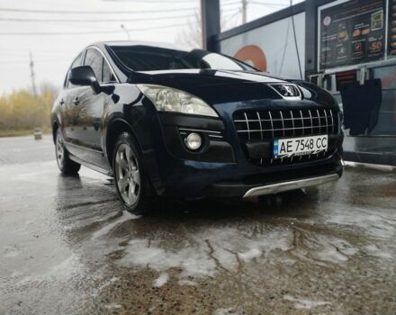 Синий Пежо 3008, объемом двигателя 1.6 л и пробегом 187 тыс. км за 7500 $, фото 1 на Automoto.ua