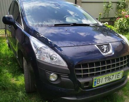 Синий Пежо 3008, объемом двигателя 1.6 л и пробегом 215 тыс. км за 7300 $, фото 7 на Automoto.ua