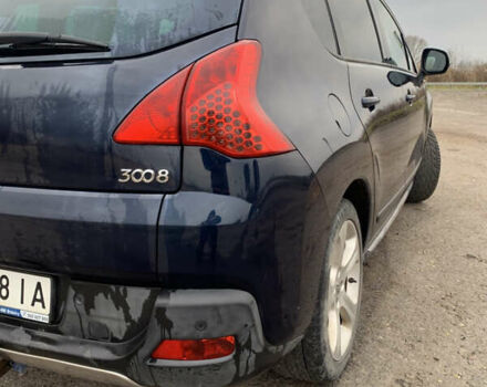 Синий Пежо 3008, объемом двигателя 1.6 л и пробегом 282 тыс. км за 8300 $, фото 7 на Automoto.ua