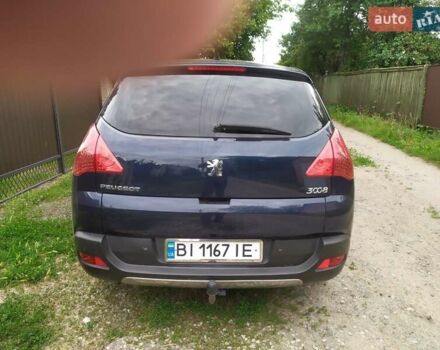 Синий Пежо 3008, объемом двигателя 1.6 л и пробегом 215 тыс. км за 7300 $, фото 9 на Automoto.ua