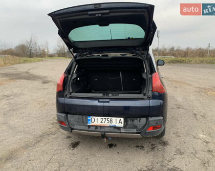 Синий Пежо 3008, объемом двигателя 1.6 л и пробегом 282 тыс. км за 8300 $, фото 22 на Automoto.ua